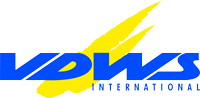Logo de la VWDS, asociación internacional de Kitesurf